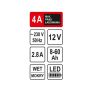 STHOR PROSTOWNIK 12V 4A 60Ah LED - 3