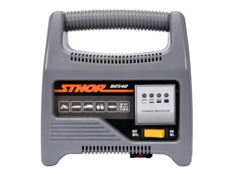STHOR PROSTOWNIK 12V 6A 90Ah LED