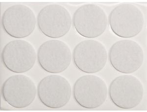 VOREL PODKŁADKI FILCOWE 28mm BIAŁE...