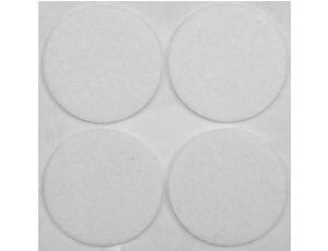 VOREL PODKŁADKI FILCOWE 40mm BIAŁE...