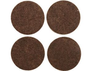 VOREL PODKŁADKI FILCOWE 40mm BRĄZ...