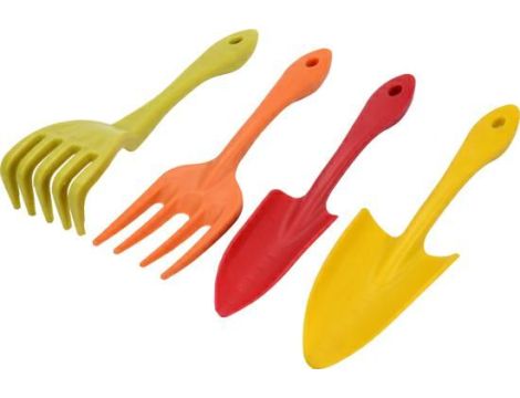 FLO ZESTAW NARZĘDZI OGRODNICZYCH 4el