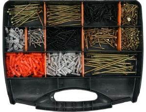 VOREL ZESTAW WKRĘTÓW I KOŁKÓW ROZPOROWYCH 770szt