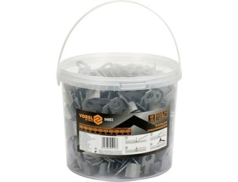 VOREL KLIPSY DO POZIOMOWANIA PŁYTEK 400szt. 04693