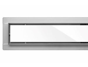 FALA ODPŁYW LINIOWY WHITE GLASS 70cm WET&DRY