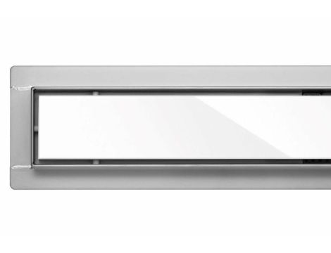 FALA ODPŁYW LINIOWY WHITE GLASS 70cm WET&DRY