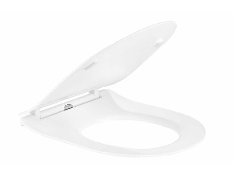 FALA DESKA WC SUPER SLIM Z DUROPLASTU WOLNOOPADAJĄCA Z WYPINANNIEM JEDNYM PRZYCISKIEM - 3