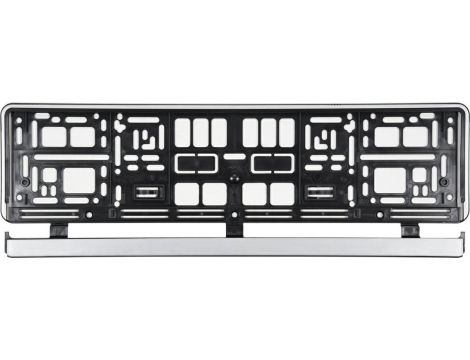 VOREL RAMKA POD REJESTRACJĘ SREBRNA