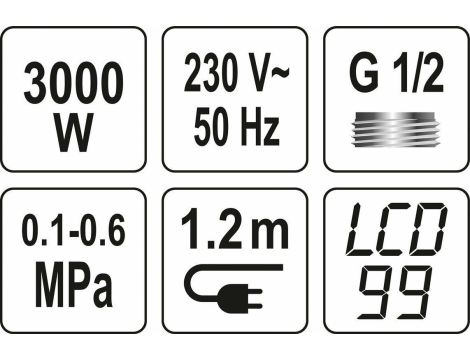 FALA PODGRZEWACZ Z BATERIĄ ŚCIENNĄ KATLA-2 - 2