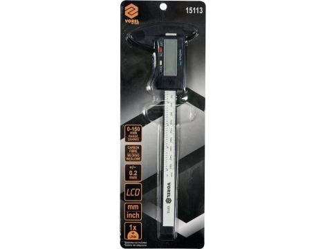 VOREL SUWMIARKA ELEKTRONICZNA 150mm / 0,2mm CARBON 15113 - 2