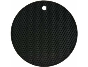 FALA SILIKONOWA PODKŁADKA POD GARNEK CZARNA