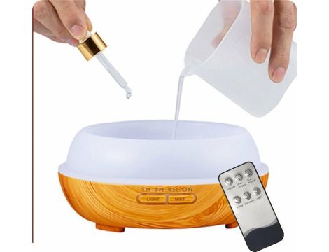 LUND NAWILŻACZ POWIETRZA DYFUZOR ZAPACHU 500ml  CIEMNE DREWNO Z PILOTEM - 4