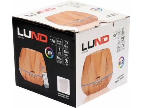 LUND NAWILŻACZ POWIETRZA DYFUZOR ZAPACHU 500ml  JASNE DREWNO Z PILOTEM - 4