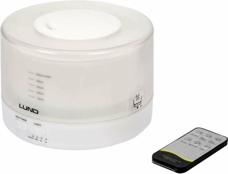 LUND NAWILŻACZ POWIETRZA DYFUZOR ZAPACHU 500ml BIAŁY Z PILOTEM - 2