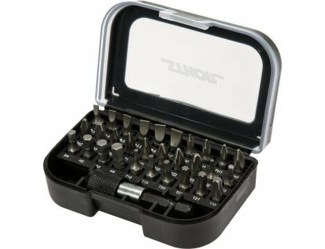 VOREL ZESTAW BITÓW / KOŃCÓWKI ŚRUBOKRĘTOWE 31el.