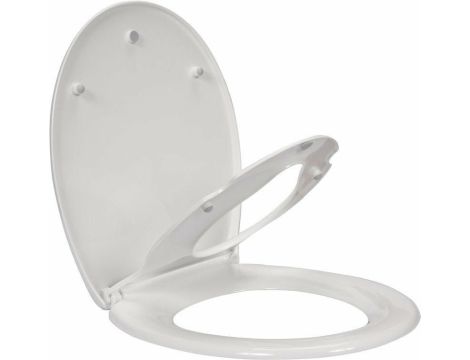 FALA DESKA WC WOLNOOPADAJĄCA Z NAKŁADKĄ DLA DZIECI 2w1, WYPINANA PP-O