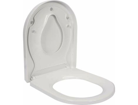 FALA DESKA WC WOLNOOPADAJĄCA Z NAKŁADKĄ DLA DZIECI 2w1, WYPINANA PP-D - 2