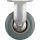 VOREL KOŁO STAŁE Z SZARĄ GUMĄ  100mm