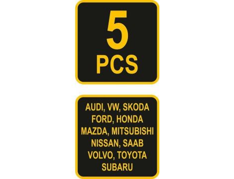 VOREL SEPARATOR DO ZACISKÓW HAMULCOWYCH 5 ELEMENTÓW - 2