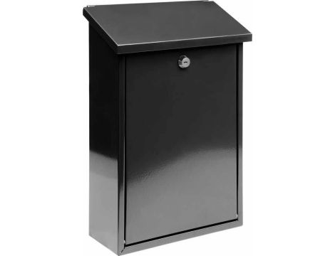 VOREL SKRZYNKA NA LISTY400 x 250 x100mm CZARNA