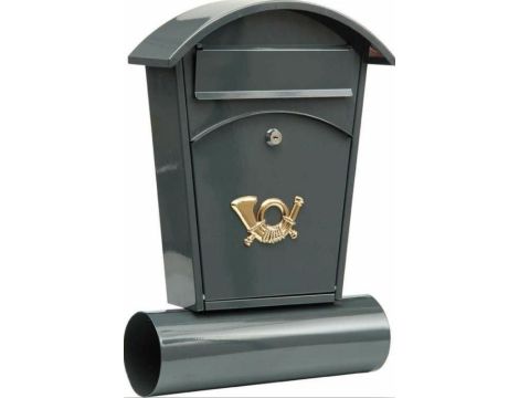 VOREL SKRZYNKA NA LISTY 480x280x80mm GRAFIT