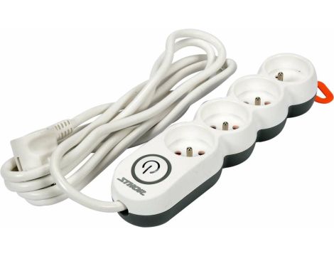 STHOR PRZEDŁUŻACZ / LISTWA Z UZIEMIENIEM 4-GNIAZDA 5,0m