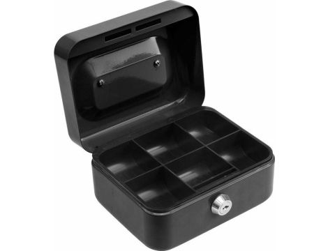 VOREL KASETKA NA PIENIĄDZE 150x120x80 CZARNA - 2