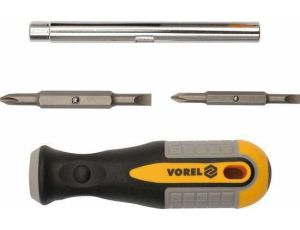 VOREL WKRĘTAK Z WYMIENNYMI KOŃCÓWKAMI 6w1 64654
