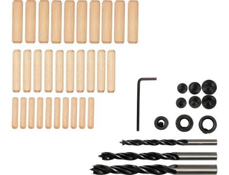 VOREL ZESTAW NARZĘDZI DO POŁĄCZEŃ KOŁKOWYCH