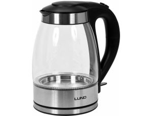 LUND CZAJNIK ELEKTRYCZNY SZKLANY LED 1,8L