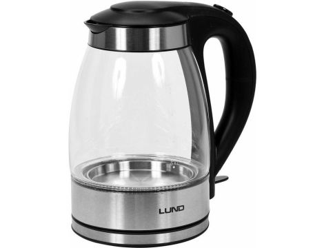 LUND CZAJNIK ELEKTRYCZNY SZKLANY LED 1,8L