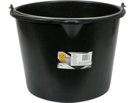 VOREL WIADRO BUDOWLANE Z WYPŁYWKĄ 16L