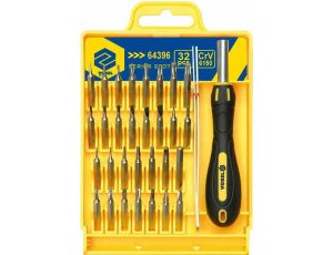 VOREL WKRĘTAKI PRECYZYJNE 32szt.CrV Z KOŃC.