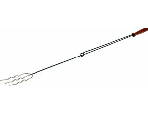 LUND WIDELEC OGNISKOWY 120cm 3-ZĘBY Z PODPÓRKĄ