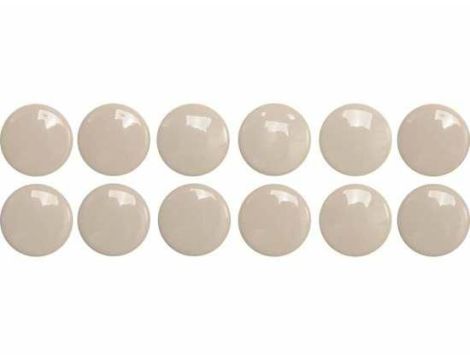 VOREL PODKŁADKI PIANKA PLASTIK 18MM BIAŁE 12szt