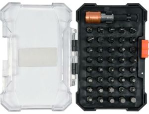 VOREL ZESTAW BITÓW / KOŃCÓWKI ŚRUBOKRĘTOWE 41el.