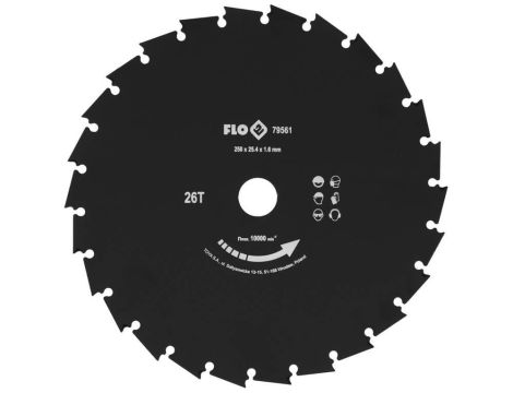 FLO TARCZA PRZECINAK. DO KOSY 250mm / 25,4mm