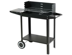 LUND GRILL WĘGLOWY Z PÓŁKĄ RUSZT 48x26,5cm