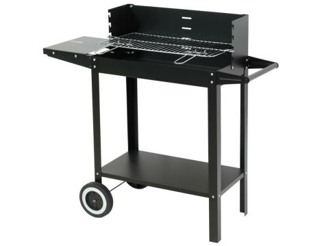 LUND GRILL WĘGLOWY Z PÓŁKĄ RUSZT 48x26,5cm