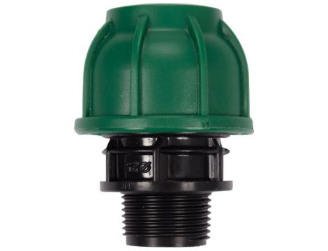 FLO ZŁĄCZKA DO RUR PE GZ 25mm x 3/4" DO INSTALACJI WODNYCH