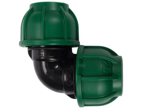 FLO KOLANKO DO RUR PE 90st. 25x25mm DO INSTALACJI WODNYCH