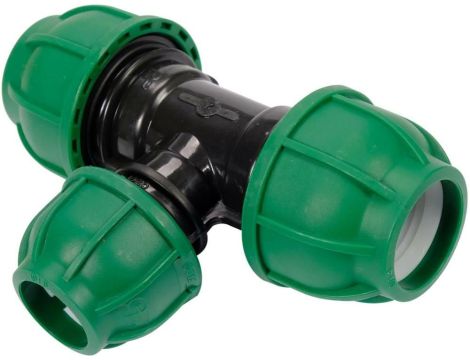 FLO TRÓJNIK DO RUR PE 32mm x 25mm x 32mm DO INSTALACJI WODNYCH