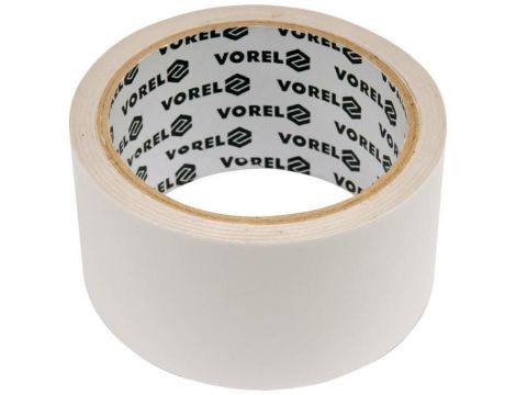 VOREL TAŚMA DWUSTRONNA NA FOLII PP 50mm x 25m