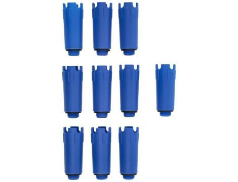 VOREL KORKI HYDRAULICZNE 1/2" NIEBIESKIE 10szt.