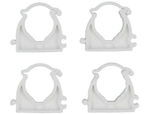 VOREL UCHWYTY ZAMYKANE DO RUR 22mm 4szt..