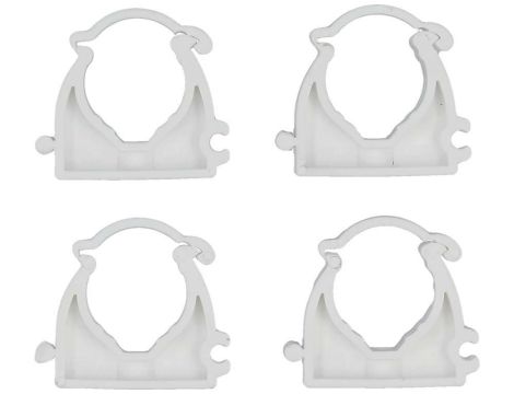 VOREL UCHWYTY ZAMYKANE DO RUR 22mm 4szt..