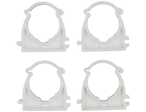 VOREL UCHWYTY ZAMYKANE DO RUR 28mm 4szt..