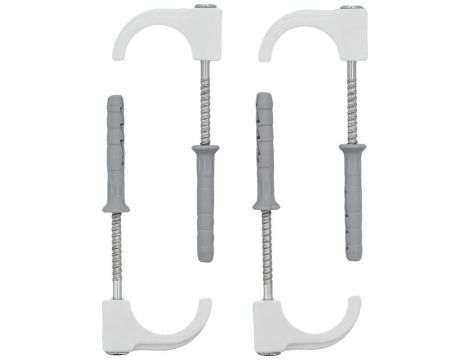 VOREL HAKI MONTAŻOWE Z KOŁKIEM DO RUR 15-28mm