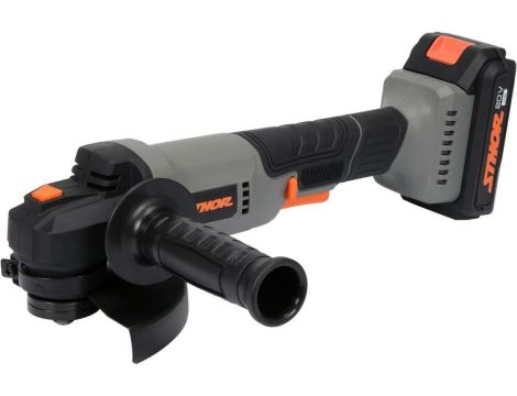 STHOR SZLIFIERKA KĄTOWA 20V 125mm   1x2,0Ah