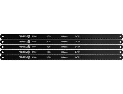 VOREL BRZESZCZOT DO CIĘCIA METALU kpl. 5szt.